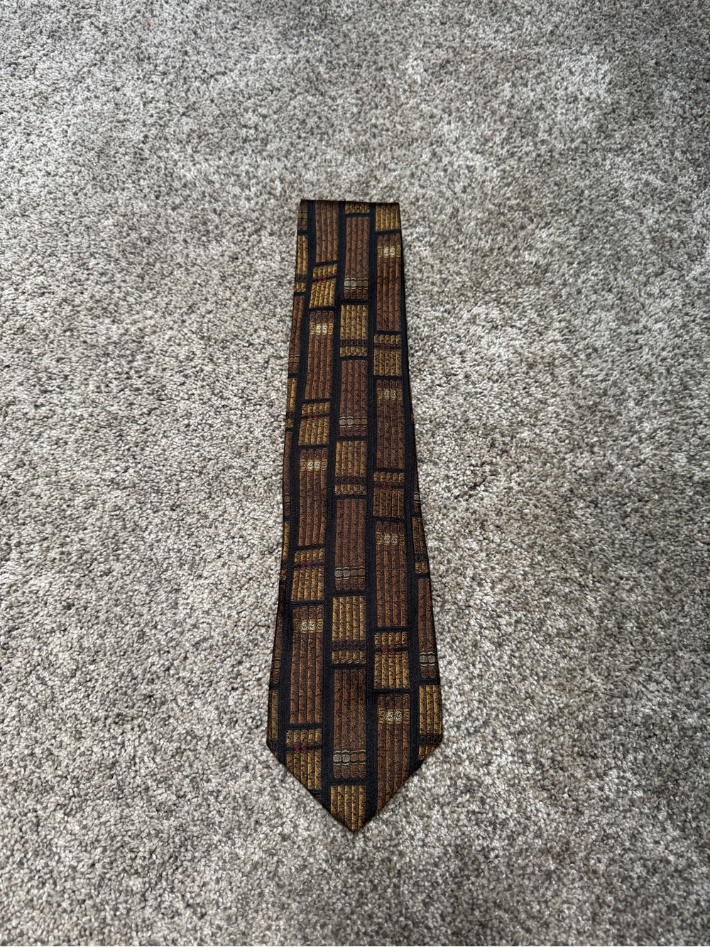 Rare Vintage Robert Talbott Rogers Men’s Store Cigar Tie